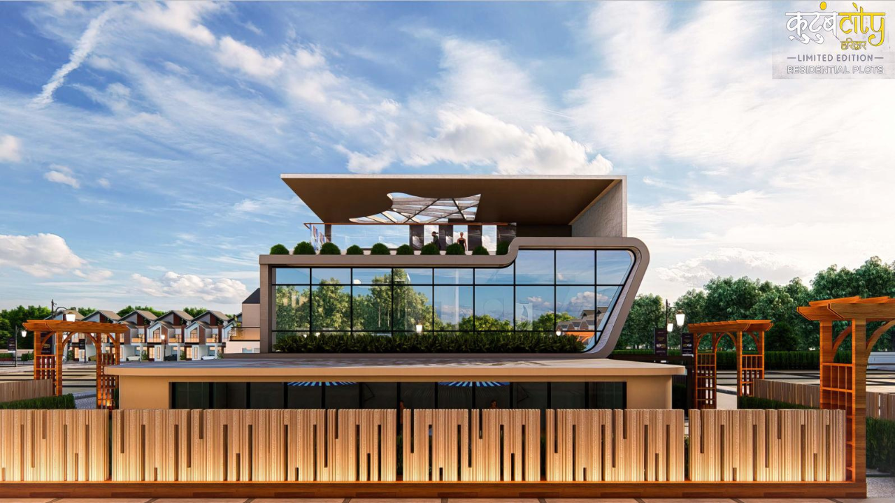 Green parks and clean roads inside Kutumb City